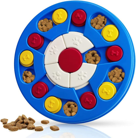 Dog Puzzle Feeder – Interactive IQ Training Toy