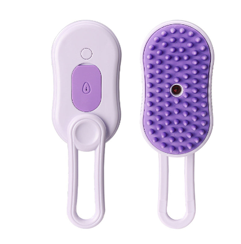 3-in-1 Steam Pet Grooming Brush – Remove Loose Fur & Reduce Shedding