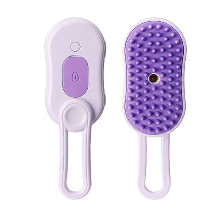 3-in-1 Steam Pet Grooming Brush – Remove Loose Fur & Reduce Shedding