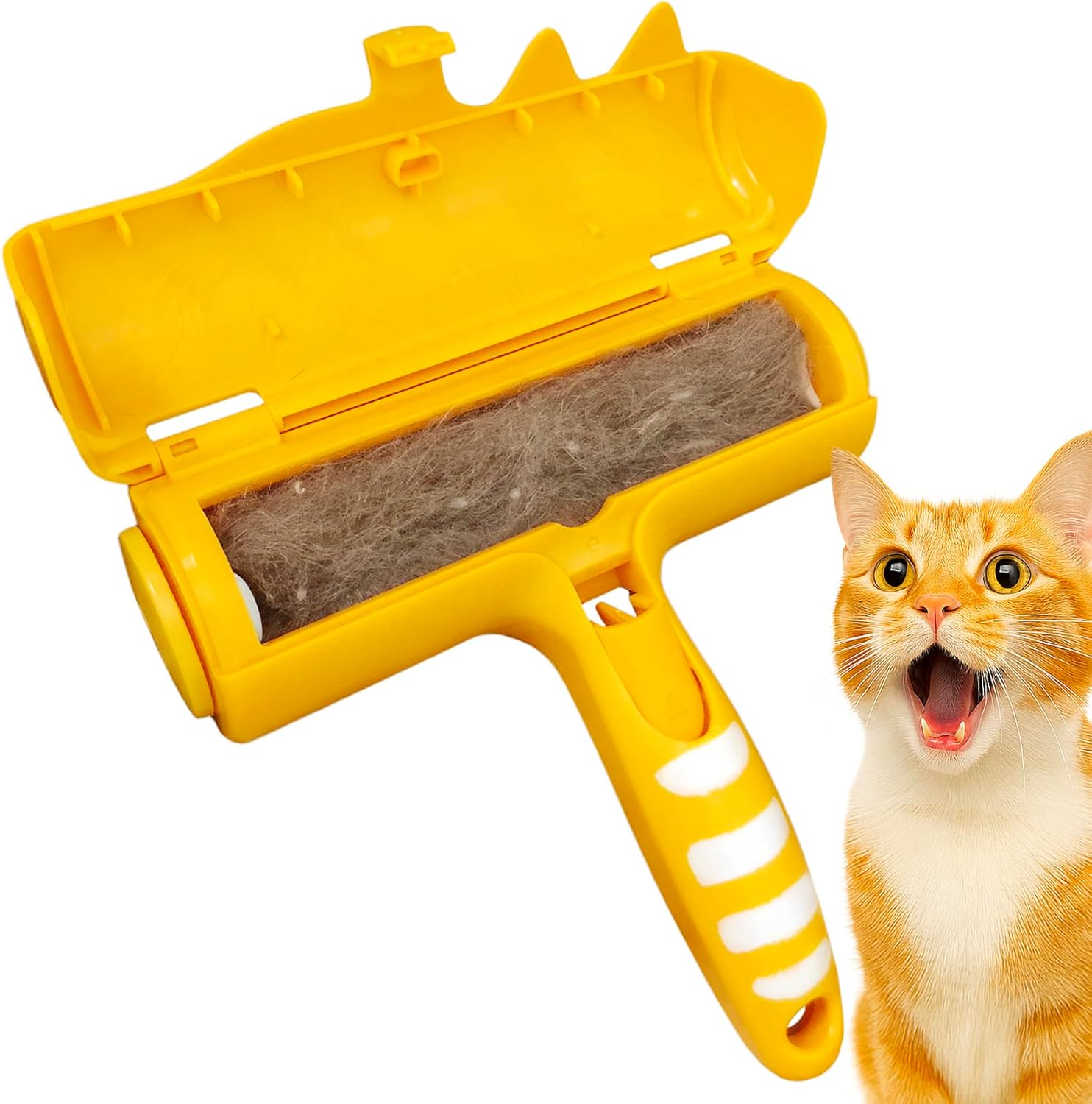 Self-Cleaning Pet Hair Remover Roller