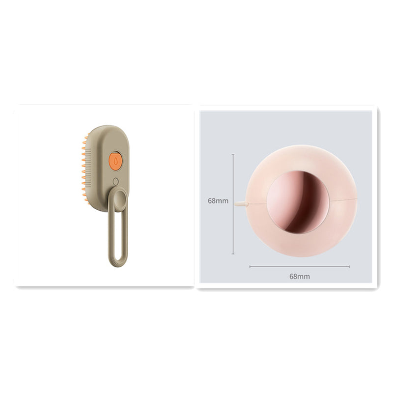 3-in-1 Steam Pet Grooming Brush – Remove Loose Fur & Reduce Shedding