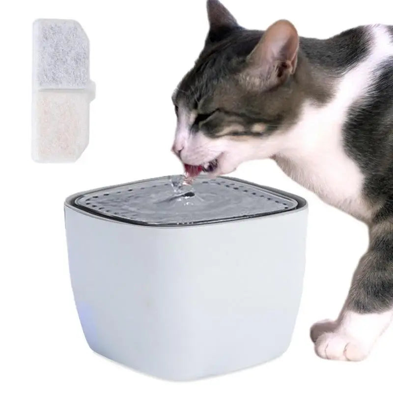 Smart LED Pet Water Fountain – 2.5L Water Dispenser for Cats & Dogs