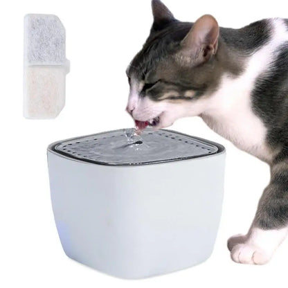 Smart LED Pet Water Fountain – 2.5L Water Dispenser for Cats & Dogs