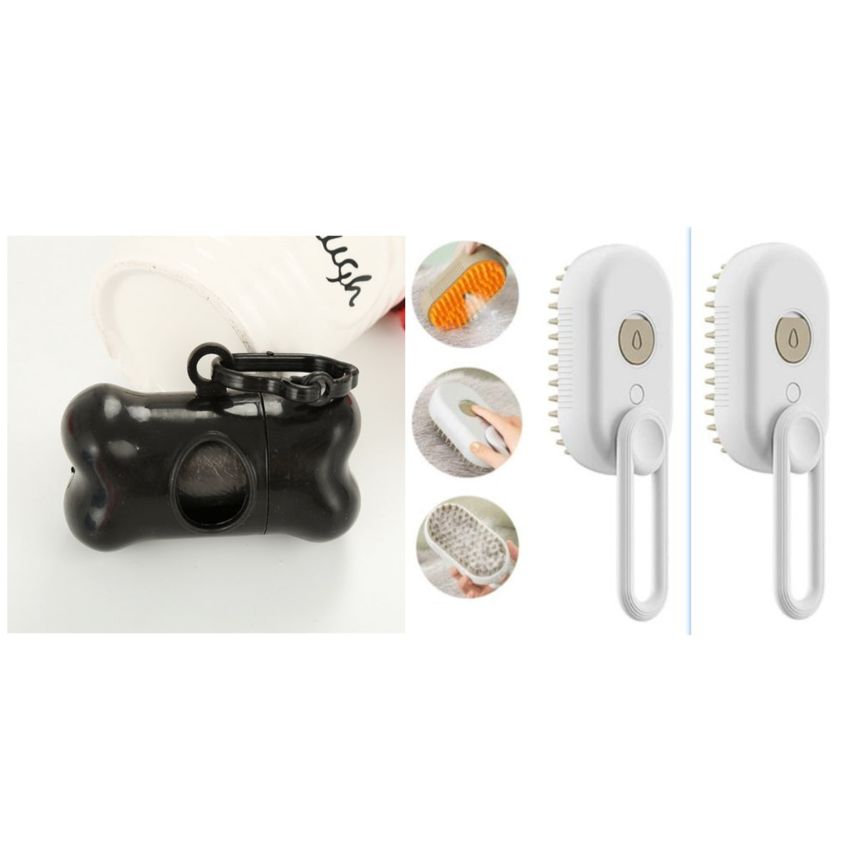 3-in-1 Steam Pet Grooming Brush – Remove Loose Fur & Reduce Shedding
