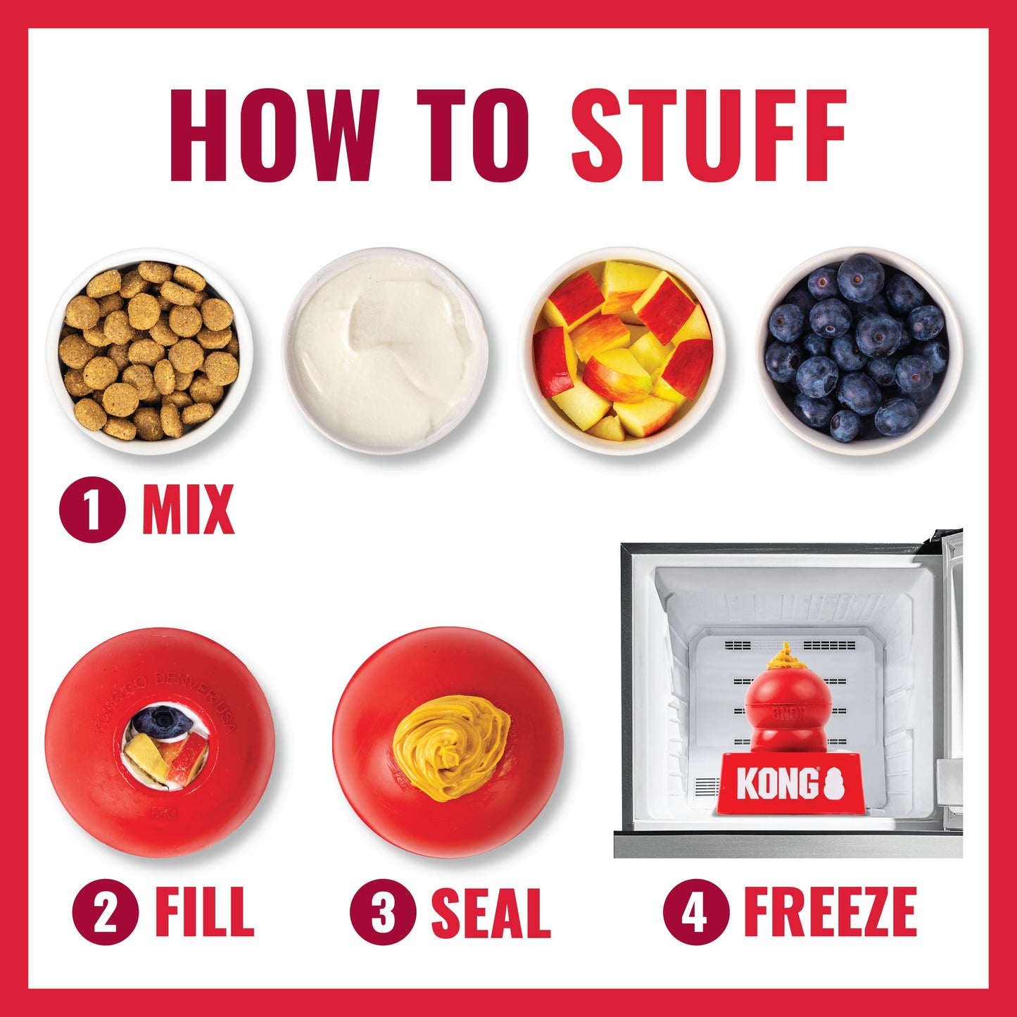 KONG Classic Treat Dispensing Dog Toy