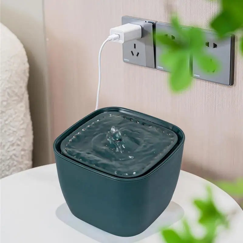 Smart LED Pet Water Fountain – 2.5L Water Dispenser for Cats & Dogs