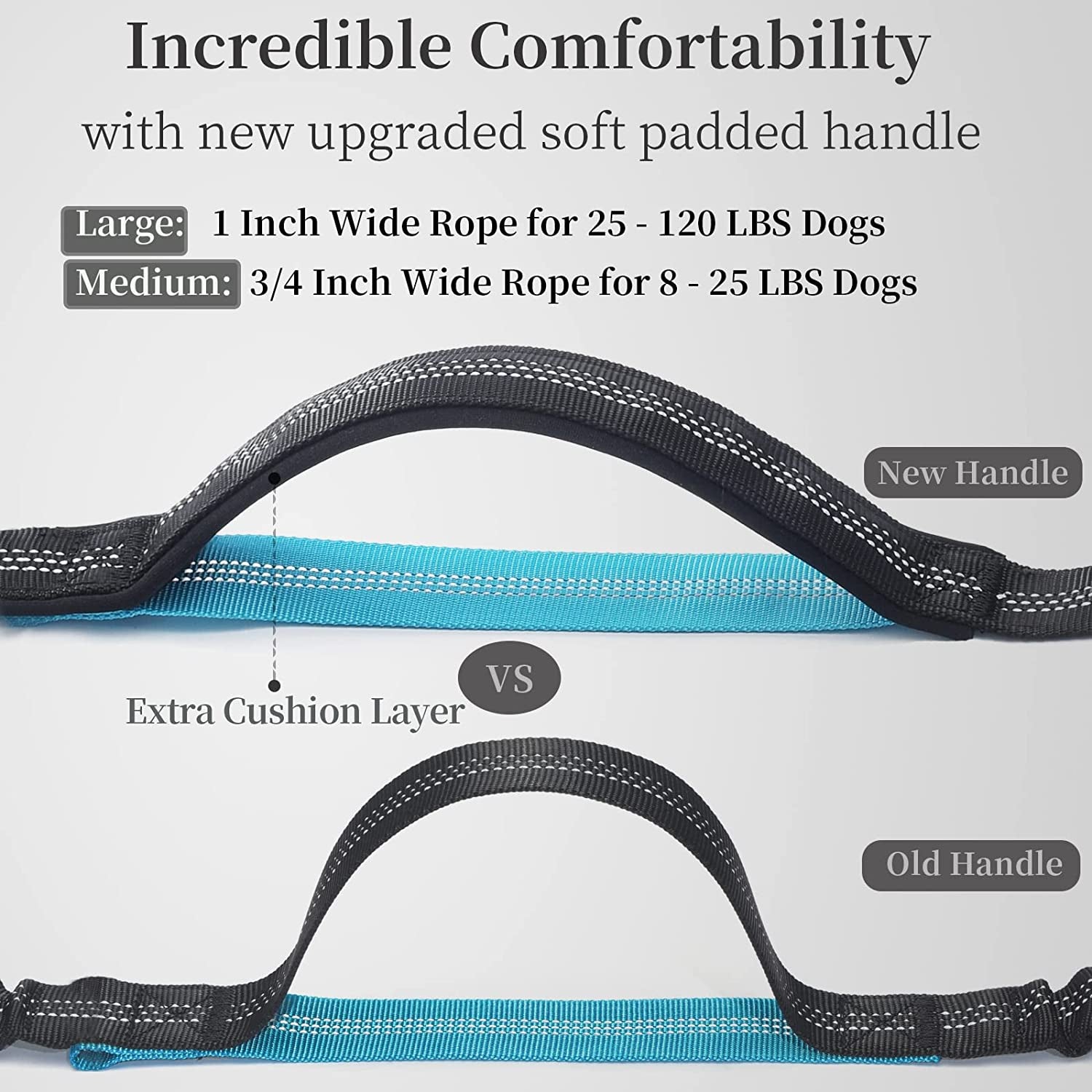 Hands-Free Dog Leash – Adjustable Running Leash with Zipper Pouch & Bungee Shock Absorber
